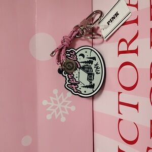 Pink Vs Aspen Ski Key Charm Vs Dog Collectible